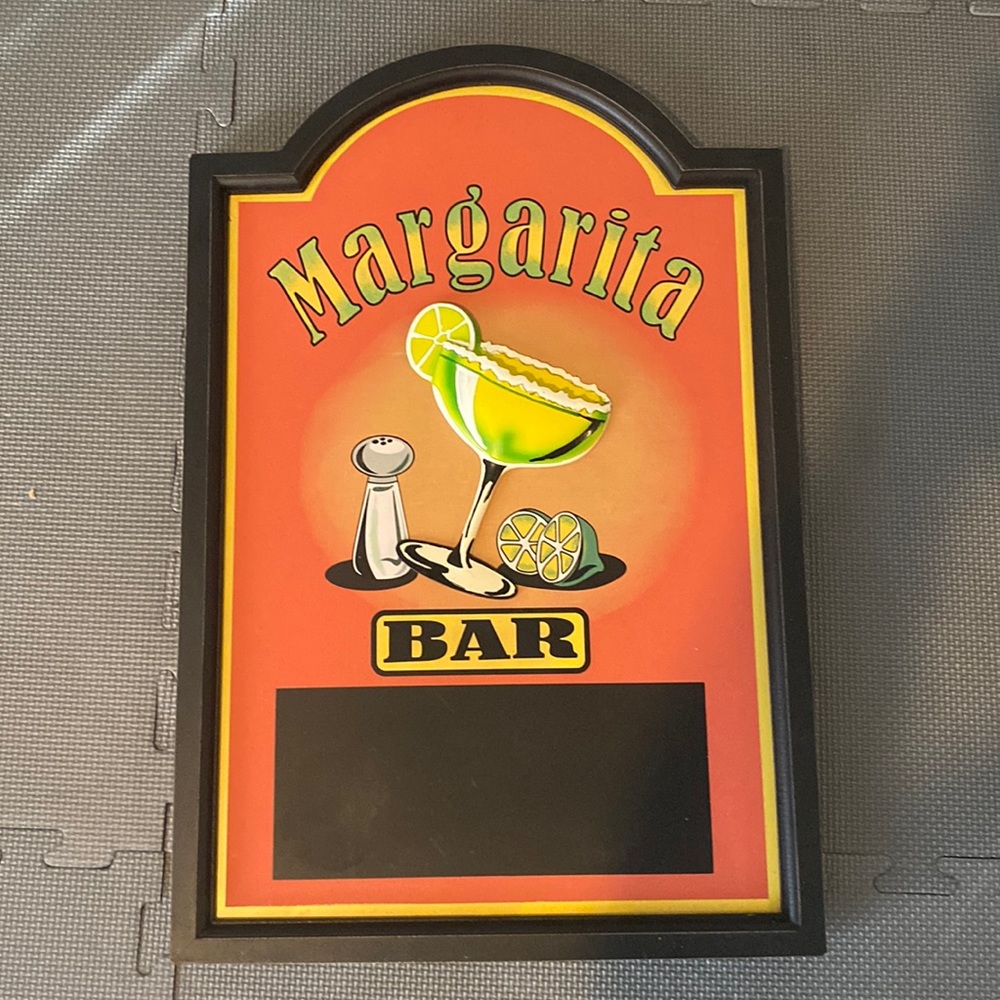 Jimmy Buffett Margarita Bar Sign